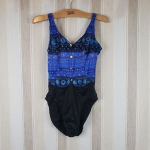 Vintage One Piece Swimsuit Size 12
